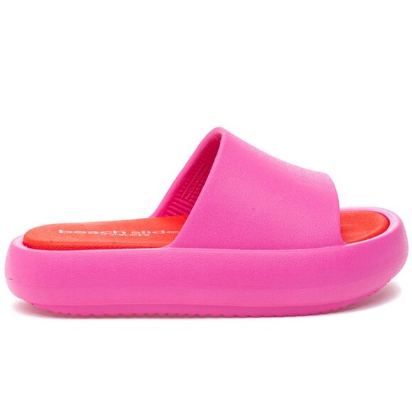 J/SLIDES - Squish EVA Platform Slide in Lilac/Mint - Picture 6 of 6